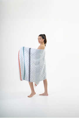 CHAPUTS Amos Light Blue Peshtemal