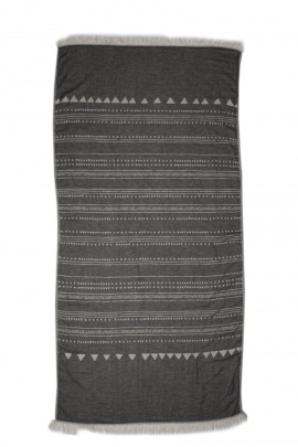 CHAPUTS Aspendos Black Peshtemal