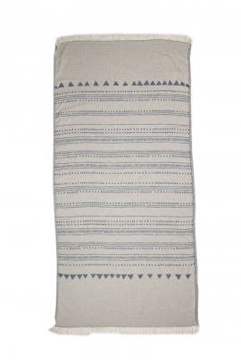 CHAPUTS Aspendos Navy Blue Peshtemal