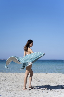 CHAPUTS Aspendos Green Peshtemal