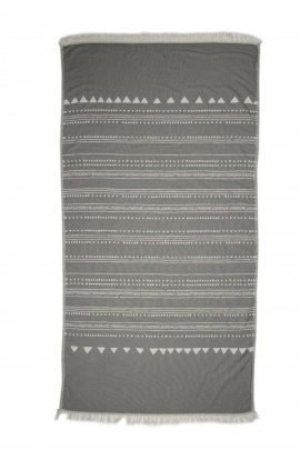 CHAPUTS Aspendos Grey Peshtemal