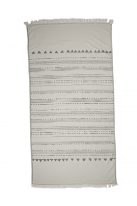 CHAPUTS Aspendos Grey Peshtemal