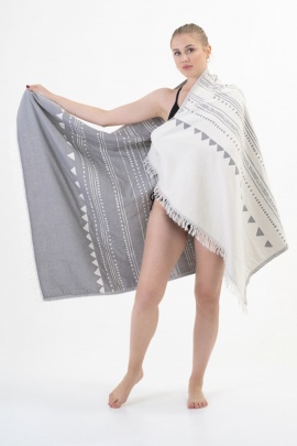 Aspendos Grey Peshtemal