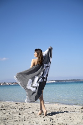 CHAPUTS Edessa Black Peshtemal