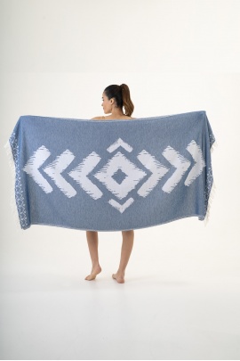 CHAPUTS Edessa Blue Peshtemal