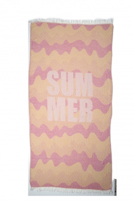 CHAPUTS Halikarnassos Yellow & Pink Peshtemal