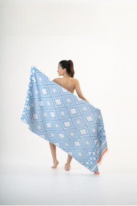 CHAPUTS Hattusas Blue Peshtemal