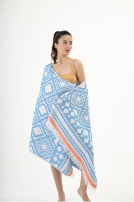 CHAPUTS Hattusas Blue Peshtemal