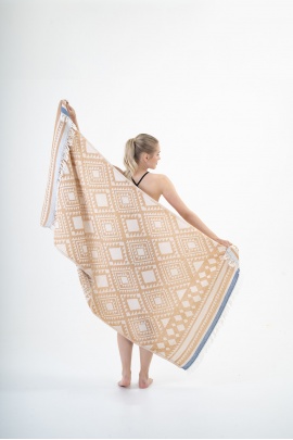 CHAPUTS Hattusas Caramel Peshtemal