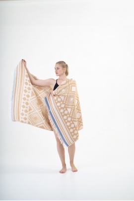 CHAPUTS Hattusas Caramel Peshtemal