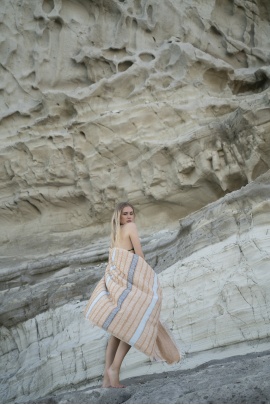 CHAPUTS Hierapolis Caramel Peshtemal