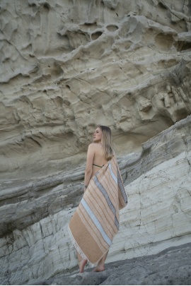 CHAPUTS Hierapolis Caramel Peshtemal