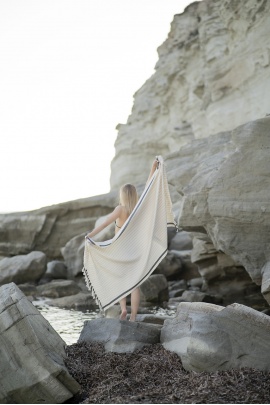 CHAPUTS Hieron Beige Peshtemal