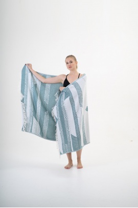 CHAPUTS Laodikia Green Peshtemal