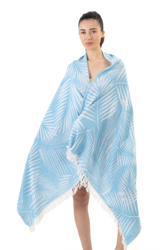 Smryna Turquoise Peshtemal