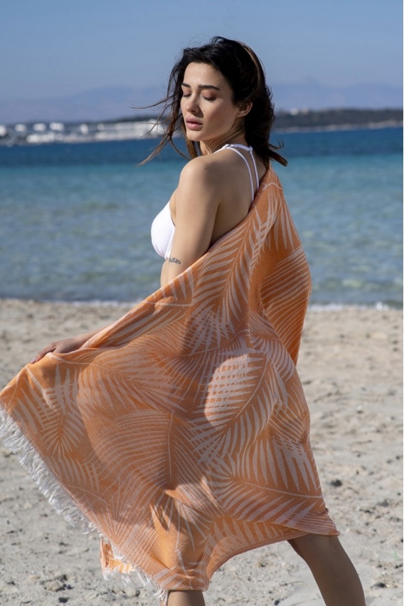 Smryna Orange Peshtemal