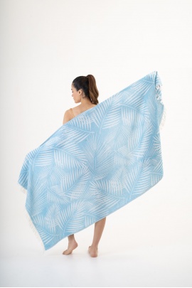 CHAPUTS Smryna Turquoise Peshtemal