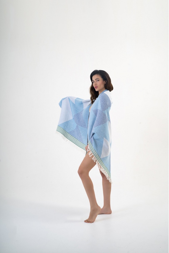 CHAPUTS Zeugma Blue Peshtemal