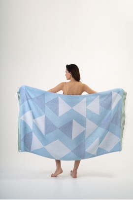 CHAPUTS Zeugma Blue Peshtemal