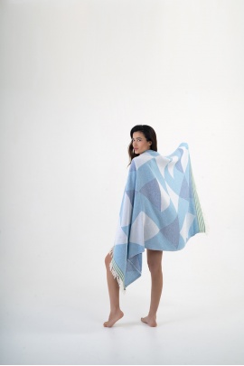 CHAPUTS Zeugma Blue Peshtemal