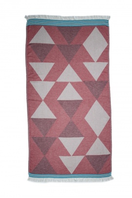 CHAPUTS Zeugma Burgundy Peshtemal