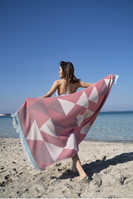 CHAPUTS Zeugma Burgundy Peshtemal