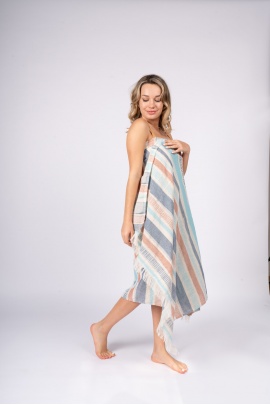 CHAPUTS Larissa Blue Peshtemal