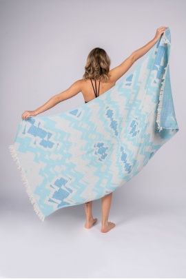 CHAPUTS Sardes Blue Peshtemal