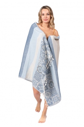 Caria Blue Peshtemal