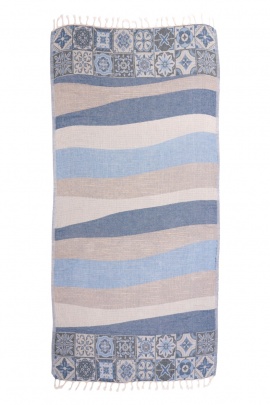 Caria Blue Peshtemal