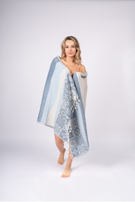 CHAPUTS Caria Blue Peshtemal