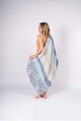 CHAPUTS Caria Blue Peshtemal