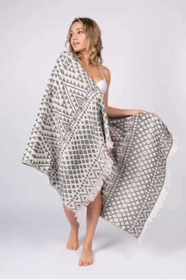 Hermes Black Peshtemal