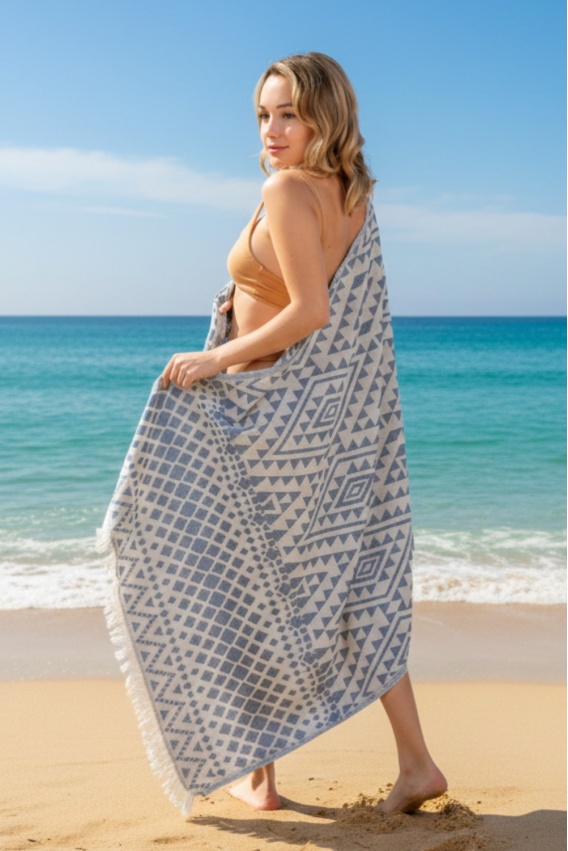 Hermes Blue Peshtemal