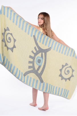 Iris Yellow Peshtemal