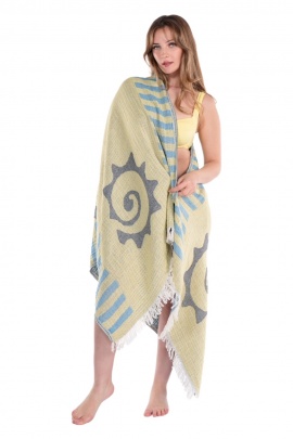 Iris Yellow Peshtemal