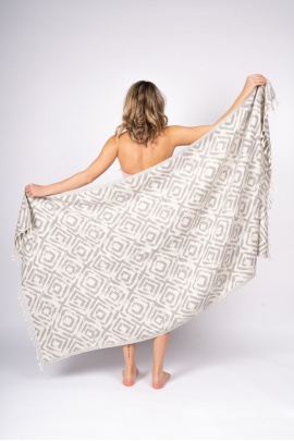 CHAPUTS Misis Grey Peshtemal 