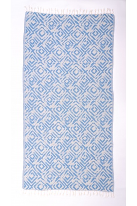 CHAPUTS Misis Denim Blue Peshtemal 