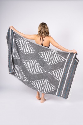 CHAPUTS Patara Black Peshtemal