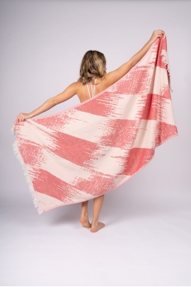 CHAPUTS Perge Red Peshtemal (Double Face)