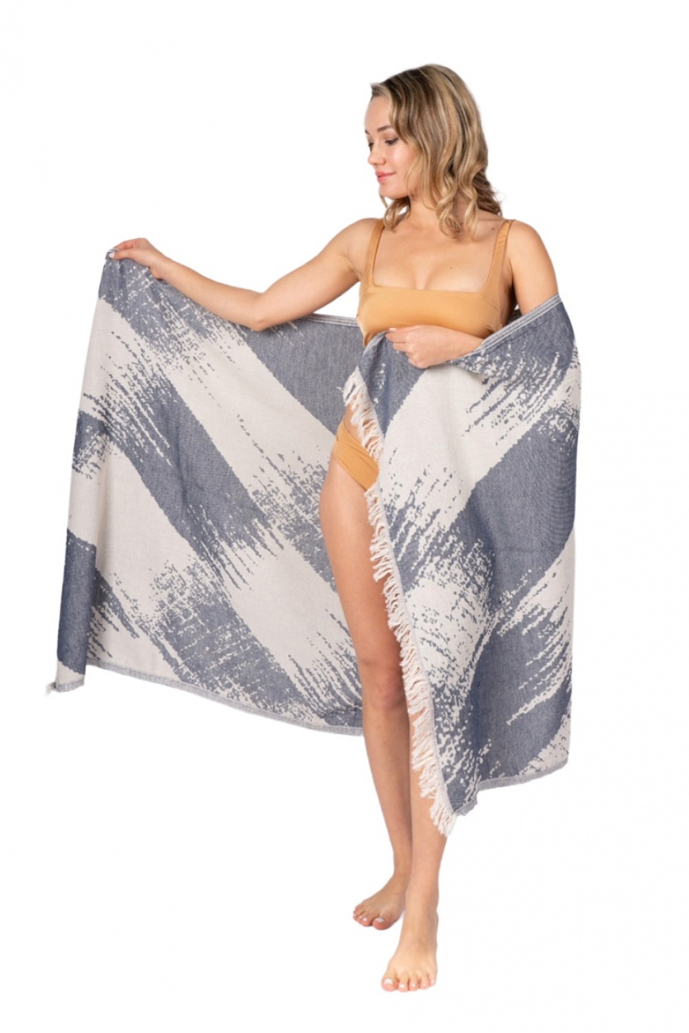 Perge DF Navy Blue Peshtemal