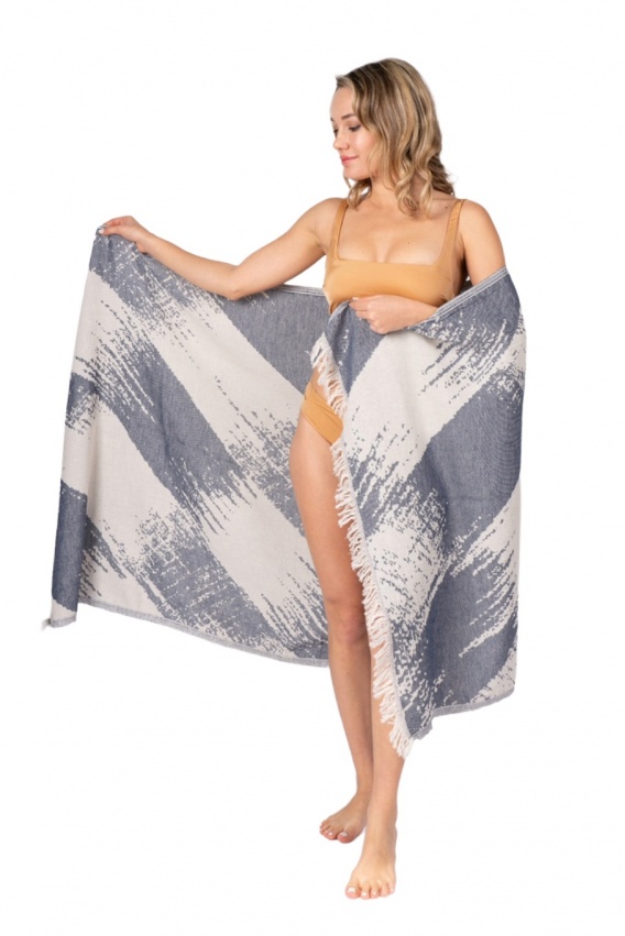 Perge DF Navy Blue Peshtemal