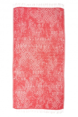 Priene Red Peshtemal