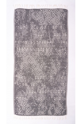 CHAPUTS Priene Black Peshtemal