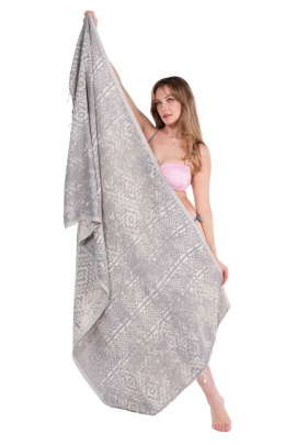 Priene Grey Peshtemal