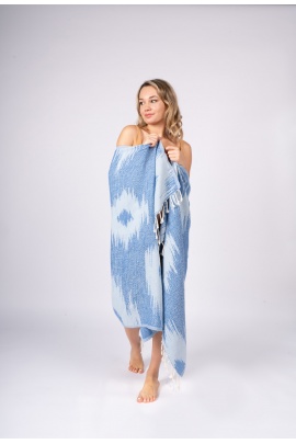 CHAPUTS Teos Blue Peshtemal