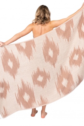 Teos Dark Beige Peshtemal