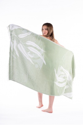 CHAPUTS Apameia Green Peshtemal