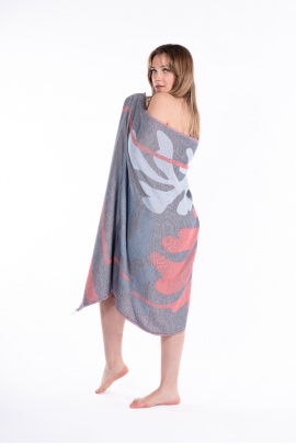 CHAPUTS Erine Navy Blue Peshtemal