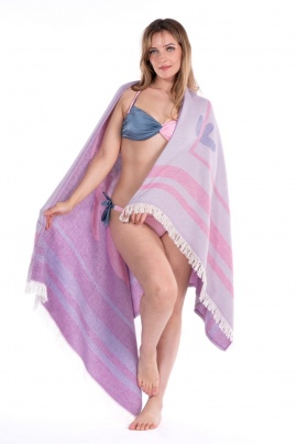 Erine Purple Peshtemal